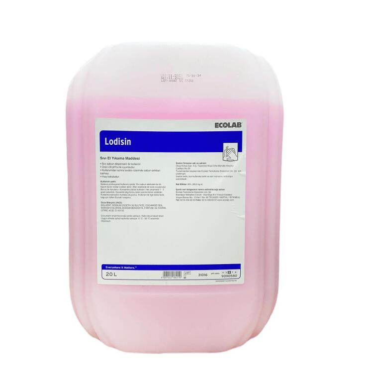 Ecolab Lodisin 20 Lt  - Pembe, Sedefli Sıvı El Yıkama Maddesi