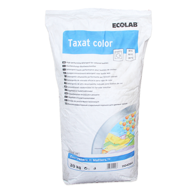 Ecolab Taxat Color - Enzim Bazlı Ana Yıkama Deterjanı