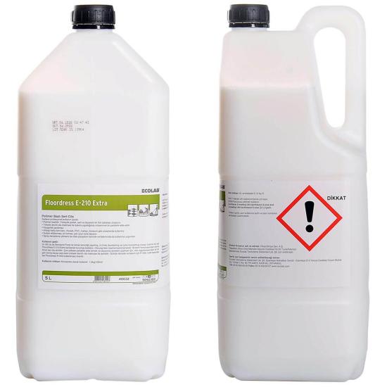 Ecolab Floordress E-210 Extra  5 LT - Polimer Bazlı Sert Cila