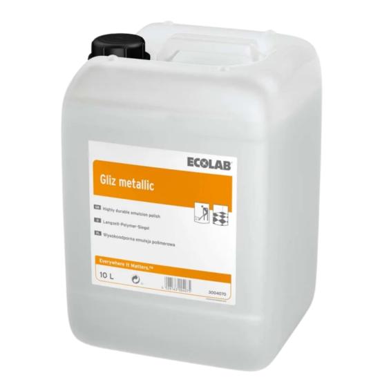 Ecolab Gliz Metallic 10 LT - Islak Görünümlü Sert Polimer Bazlı Cila