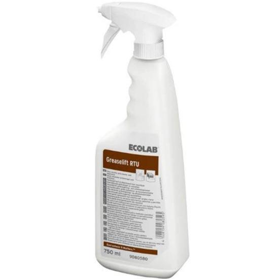 Ecolab Greaselift 1 Lt - Kullanıma Hazır Kostik İçermeyen Gril Temizleme ve Yağ Çözme Ürünü