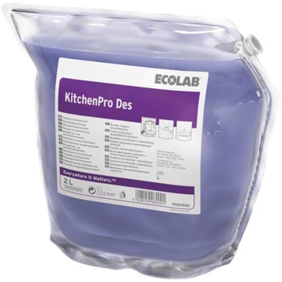 Ecolab Kitchen Pro Des 2 Lt - Ultra Konsantre Dezenfektan ve Temizleyici