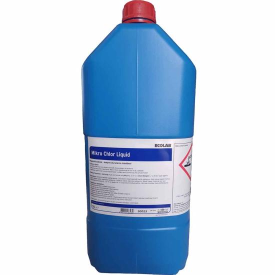 Ecolab Mikro Chlor Liquid  5 Lt - Sebze ve Meyveler İçin Hijyenik Durulama Ürünü