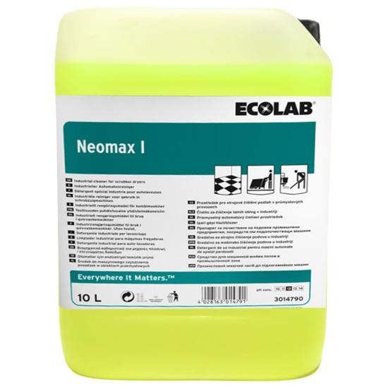 Ecolab Neomax I 10 Lt - Otomatlarda Kullanıma Uygun,  Seramik ve Çini Benzeri Taşlar İçin Özel Temizlik Maddesi