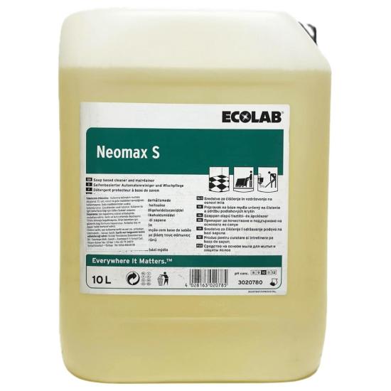 Ecolab Neomax S 10 Lt - Otomatlarda Kullanıma Uygun Sabun Bazlı Temizlik Ürünü