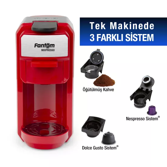 Fantom Ks 1450  - Mixpresso  Espresso Kahve Makinası