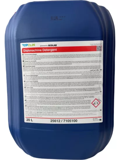 Topclin Discmachine Detergent 20 Lt konsantire Bulaşık Makine Deterjanı
